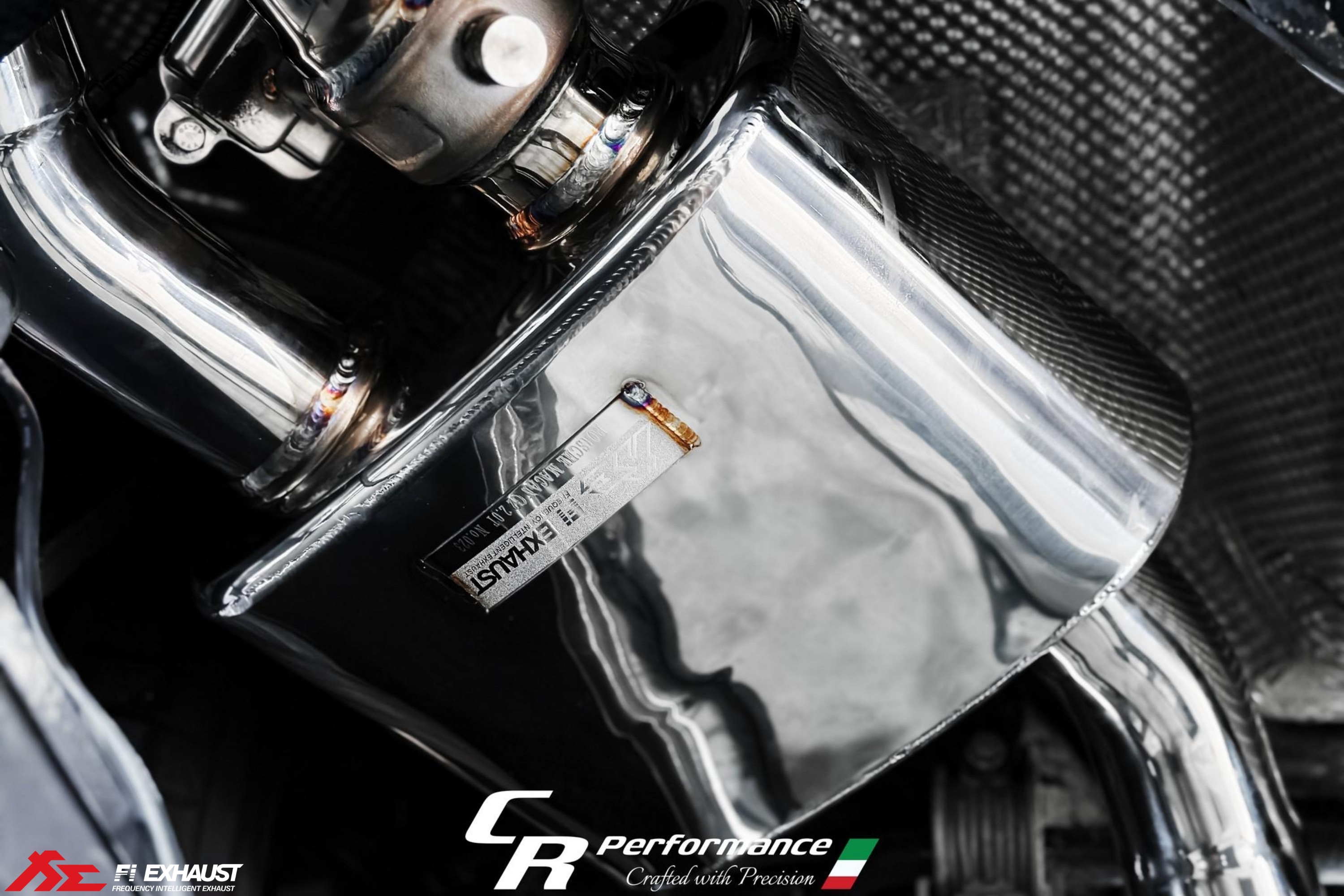 Porsche 95B.3 Macan Exhaust